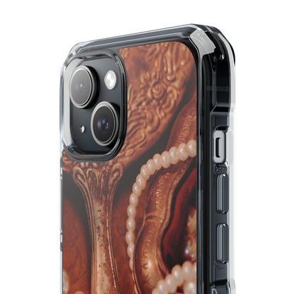Clear Magnetic Phone Case – Bronze Vanity