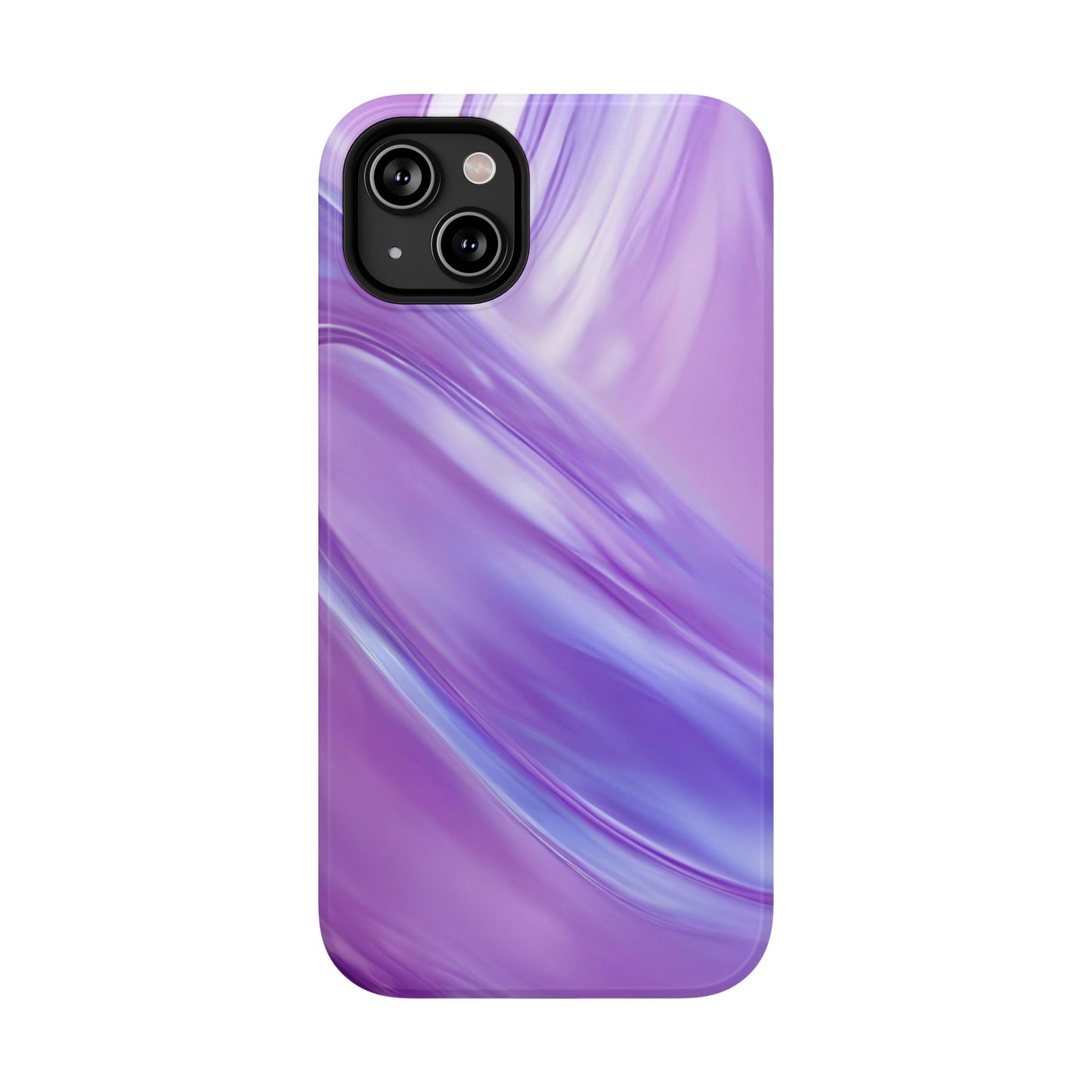Impact-Resistant Phone Case – Lavender Wave