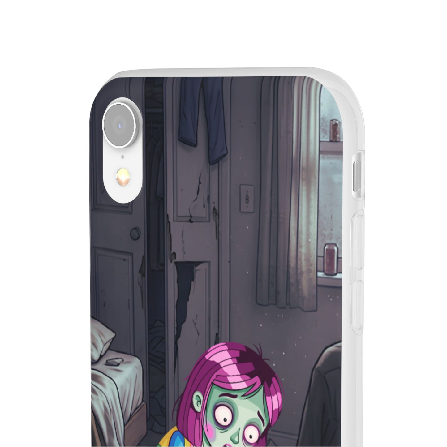 Zombie Girl Phone Case — Cute Creepy Cartoon Phone Cover