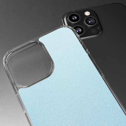 Clear Phone Case – Blue Whisper