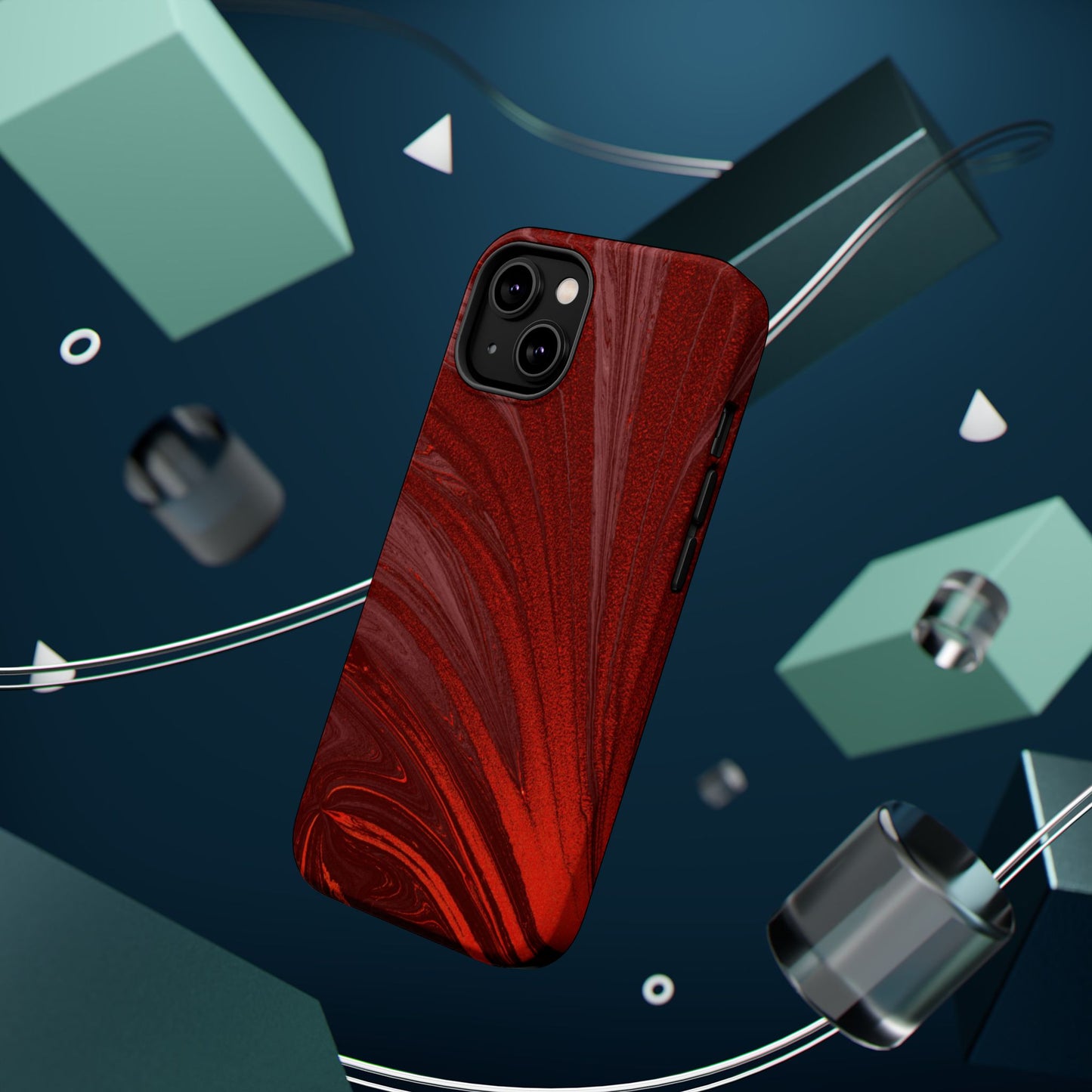 Wireless-Charging Compatible Case – Crimson Current
