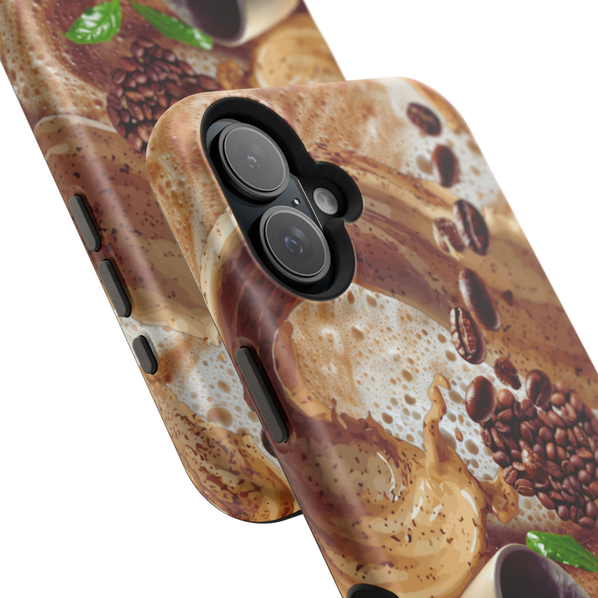 Impact-Resistant Phone Case – Love at First Sip – Compatible with iPhone 11–17 & Samsung Galaxy S22–S26 Series
