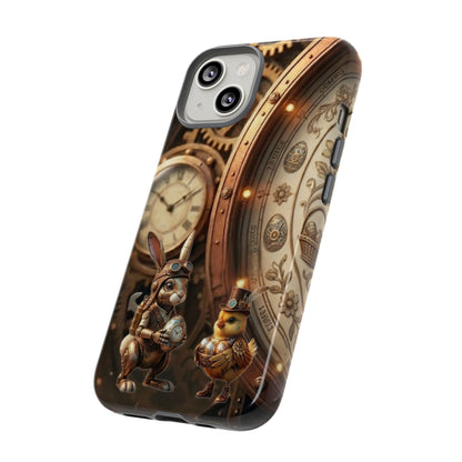 Protective Phone Case – Clockwork Cottontail