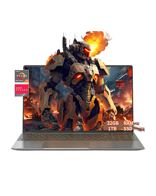 15.6" Gaming Laptop - AMD Ryzen 7 5825U, 32GB RAM, 1TB SSD, Windows 11 Pro