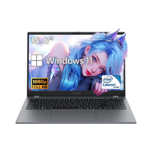 15.6" Laptop - Intel Celeron N4020, 8GB RAM, 256GB SSD, Windows 11