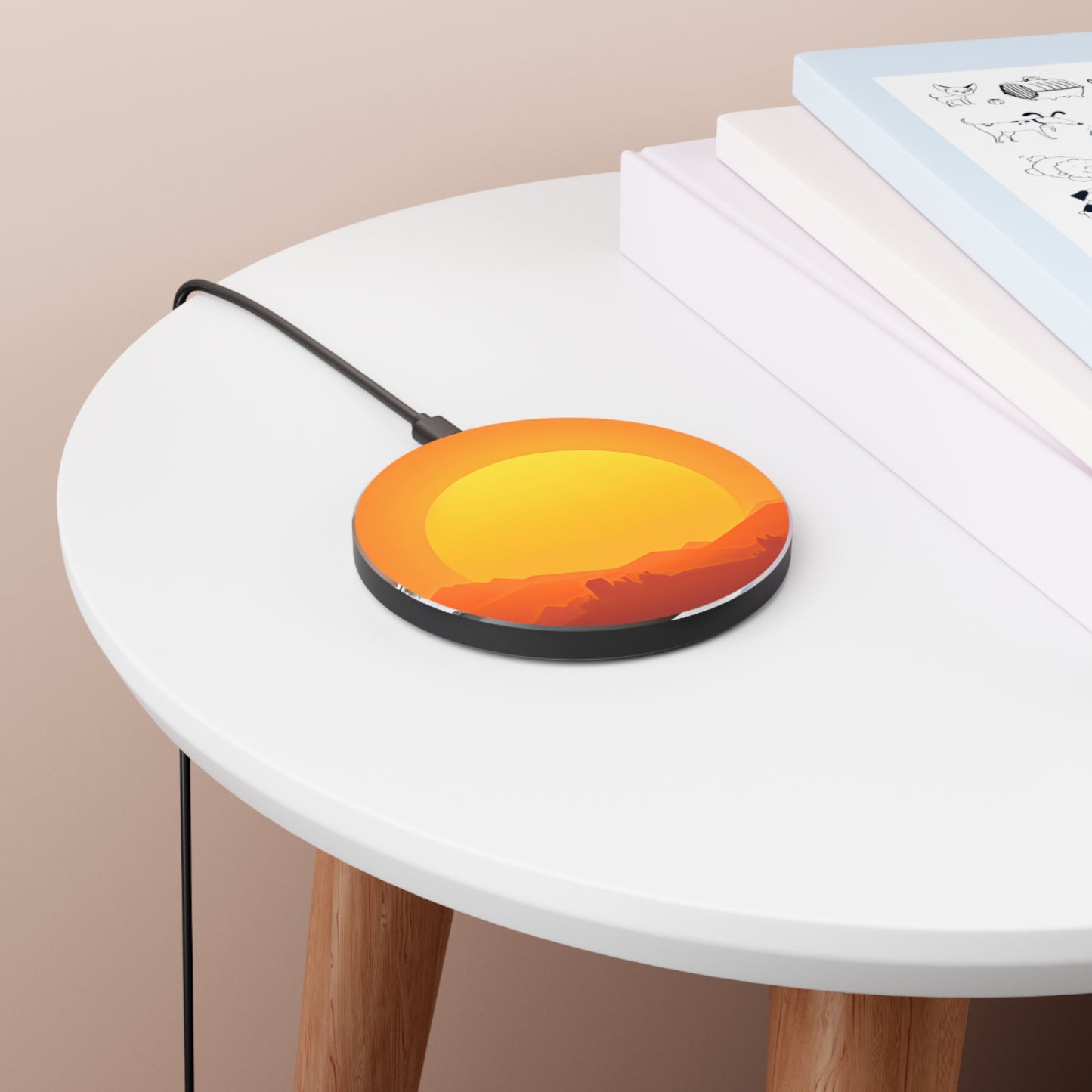 Wireless Charger – Desert Sunrise
