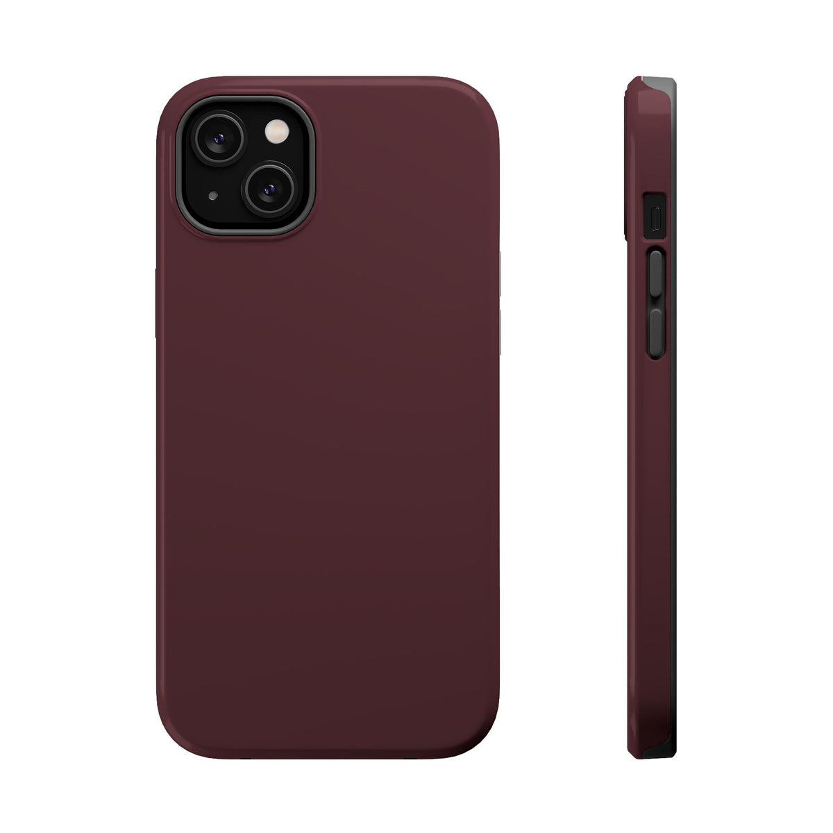 Wireless-Charging Compatible Case – Mulled Wine – Compatible with iPhone 13–17 & Samsung Galaxy S25–S26 Series