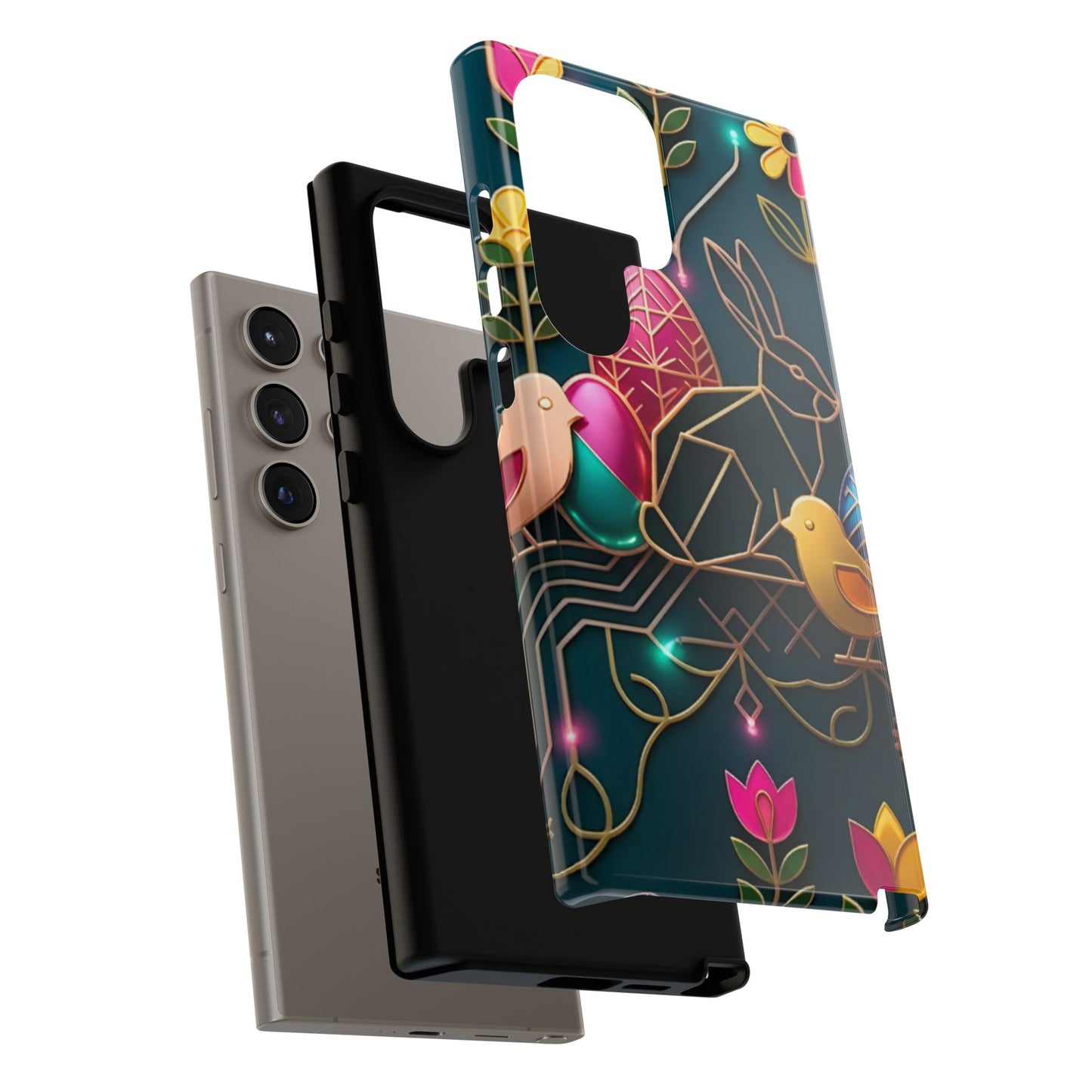 Protective Phone Case – Jeweled Garden
