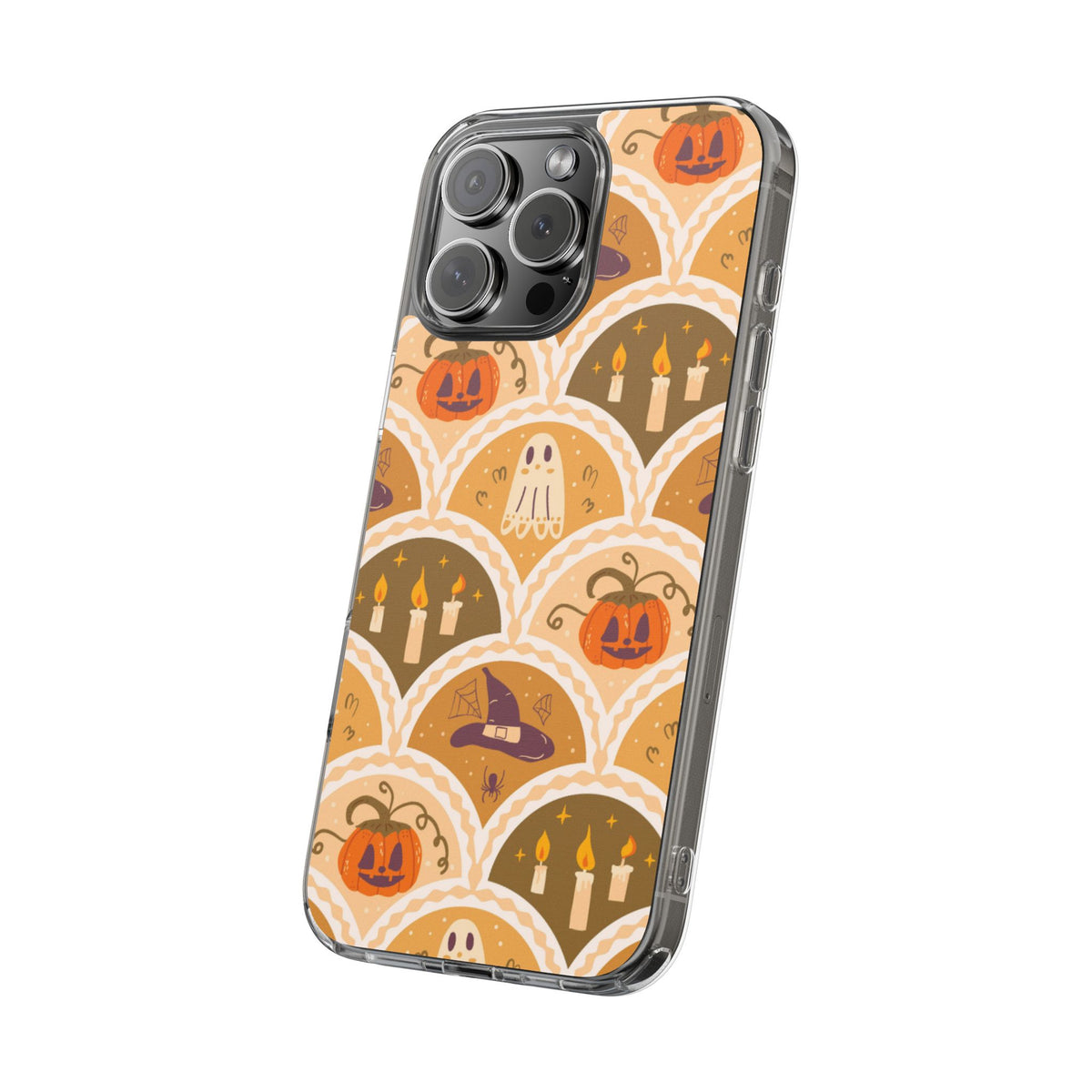 Clear Phone Case – Vintage Haunt – Compatible with iPhone 13–17 & Samsung Galaxy S25–S26 Series