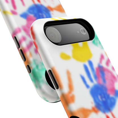 Impact-Resistant Phone Case – Handprint Memories