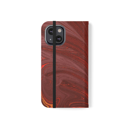 Flip Case – Crimson Current