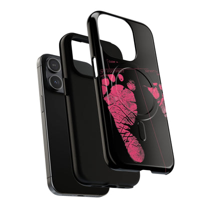 Protective Magnetic Phone Case – Mom’s Little Pink Footprints