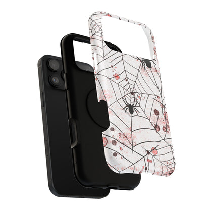 Impact-Resistant Phone Case – Blood Web