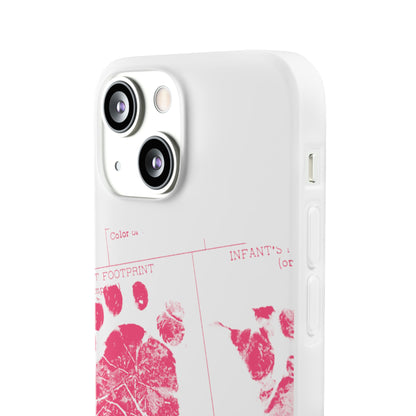 Flexi Case – Mom’s Little Pink Footprints