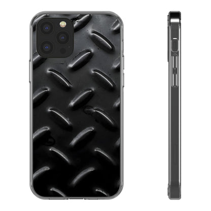 Clear Phone Case – Blackout Plate