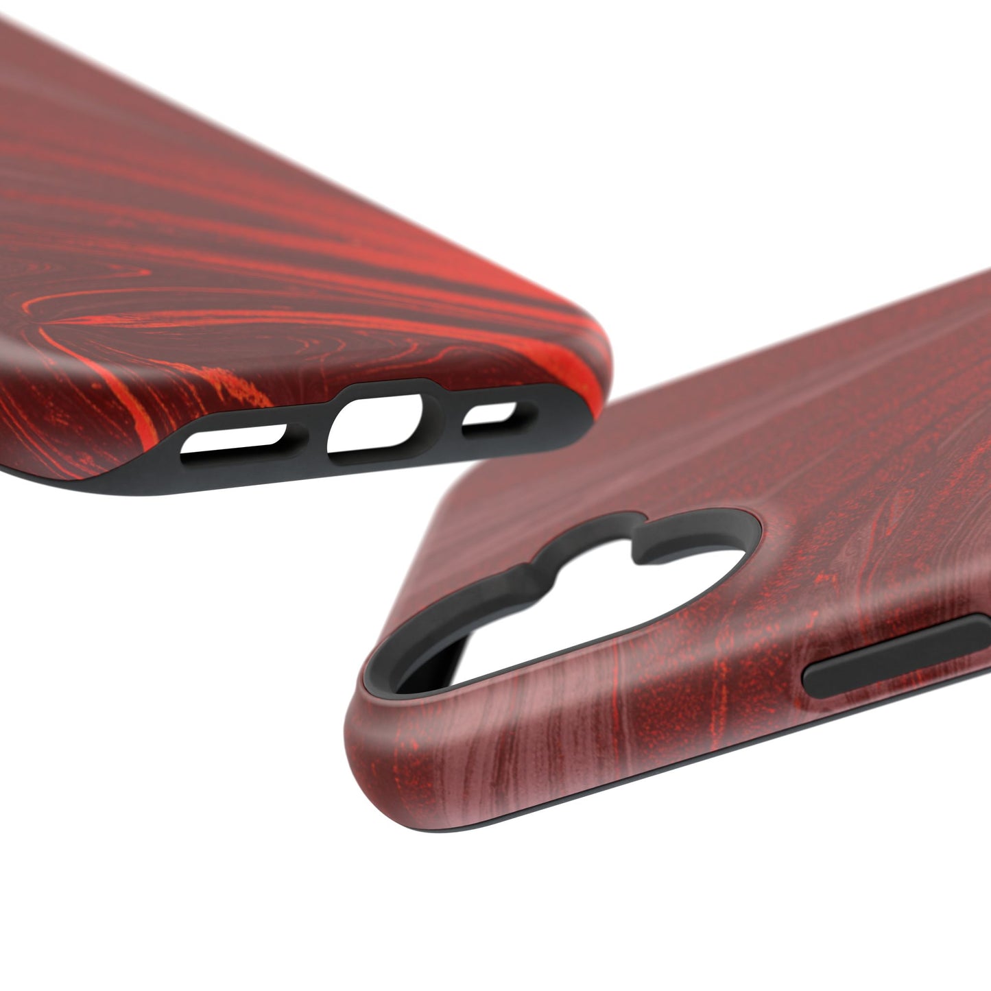 Impact-Resistant Phone Case — Crimson Current