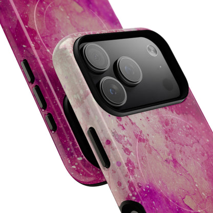 Protective Magnetic Phone Case – Spilled Wine