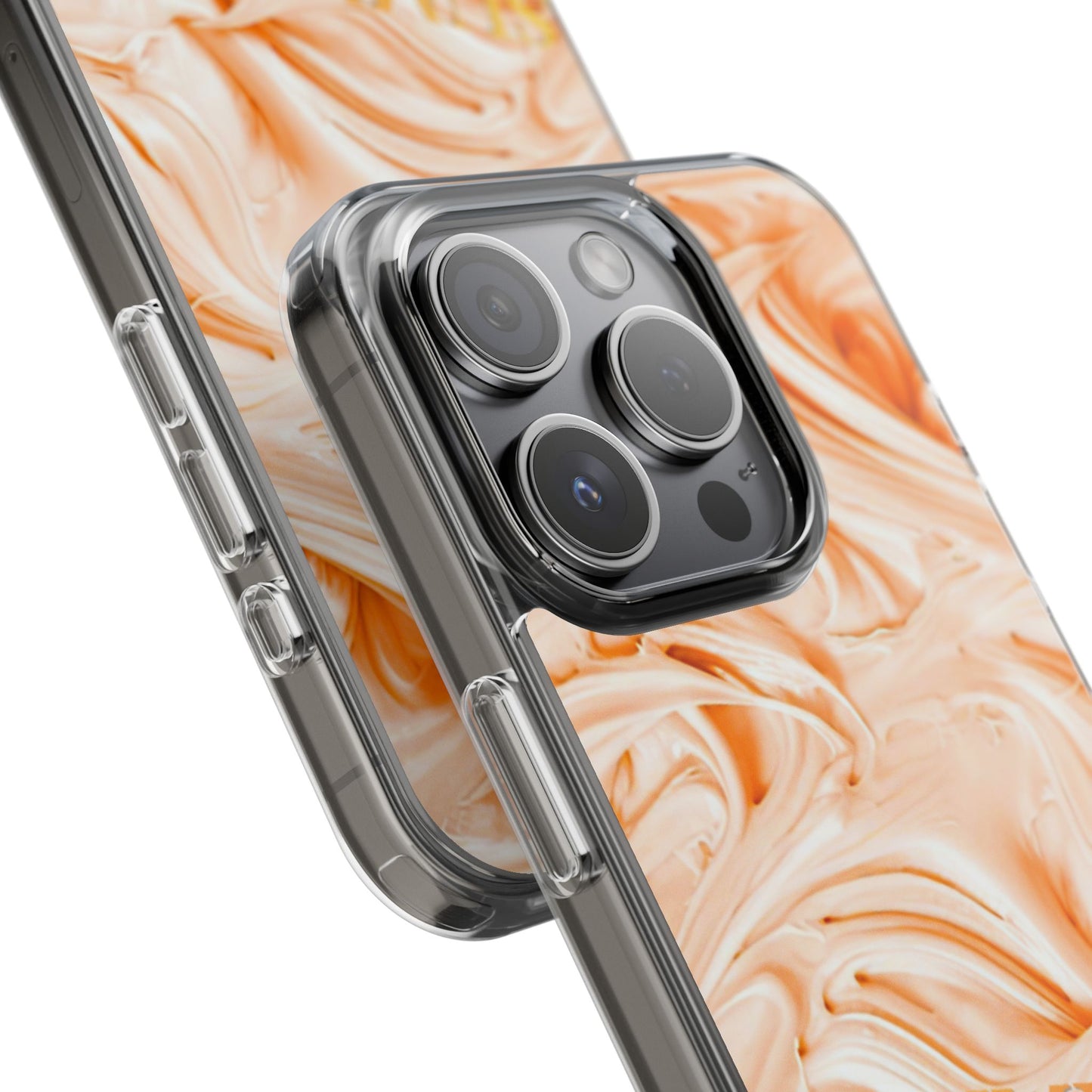 Clear Phone Case – Peach Sorbet