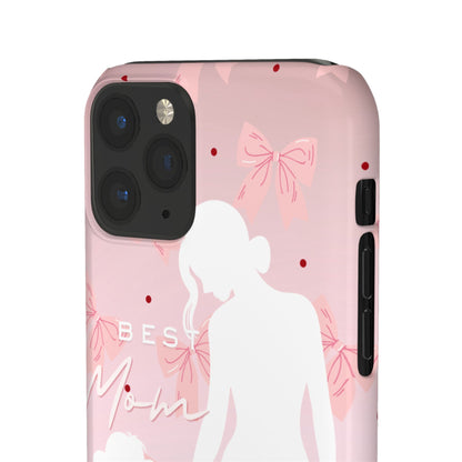 Snap Phone Case – Best Mom: My Little Girl