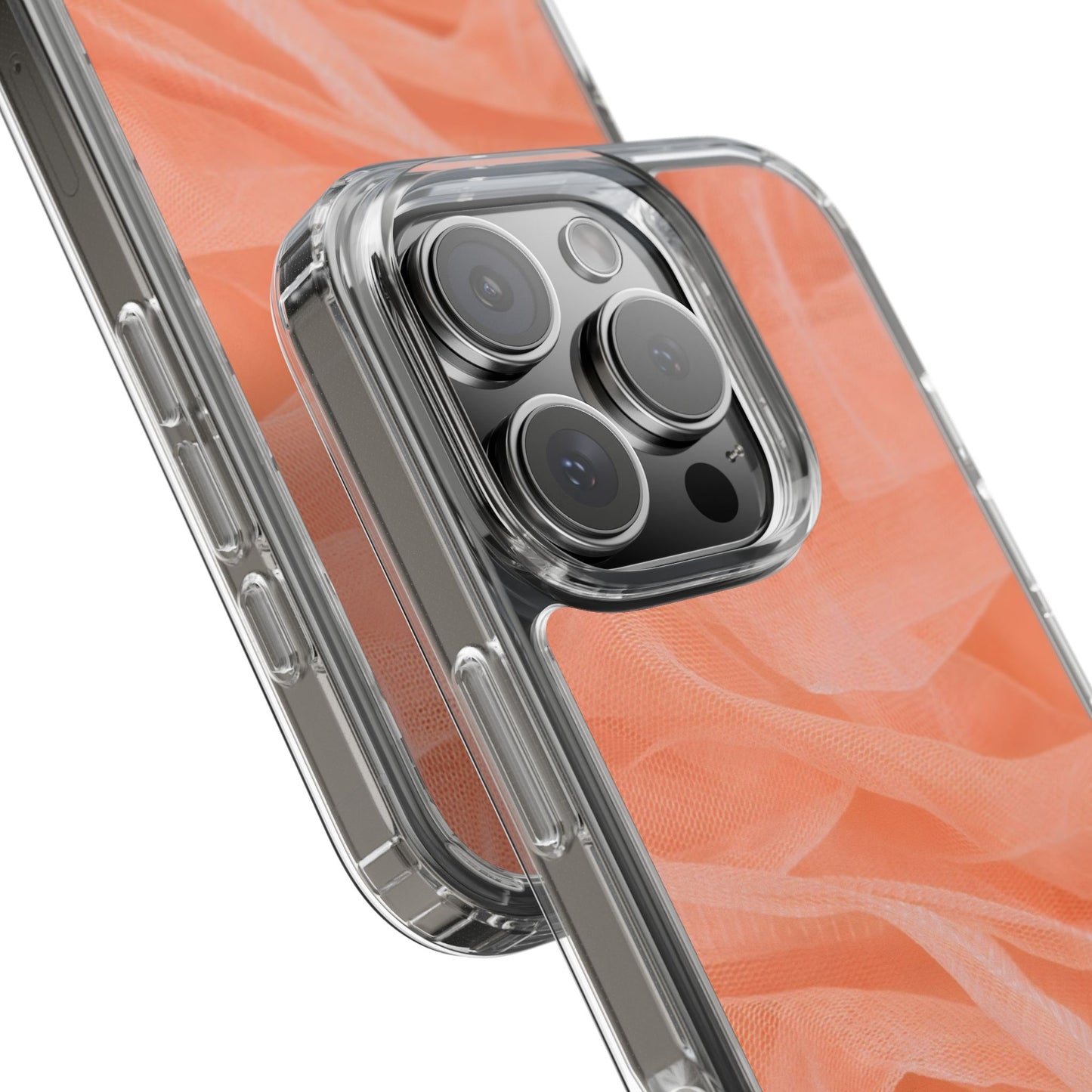 Clear Phone Case – Coral Veil