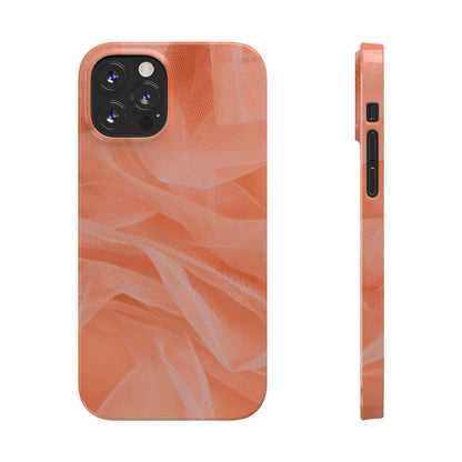 Slim Phone Case – Coral Veil