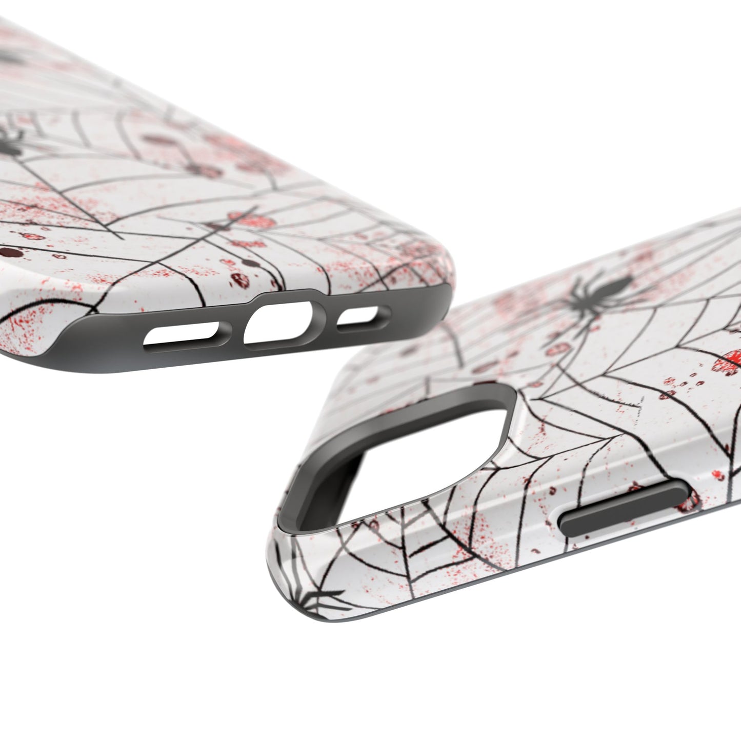 Wireless-Charging Compatible Case – Blood Web