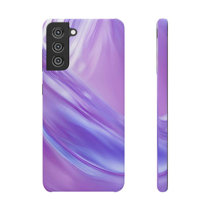 Snap Phone Case – Lavender Wave