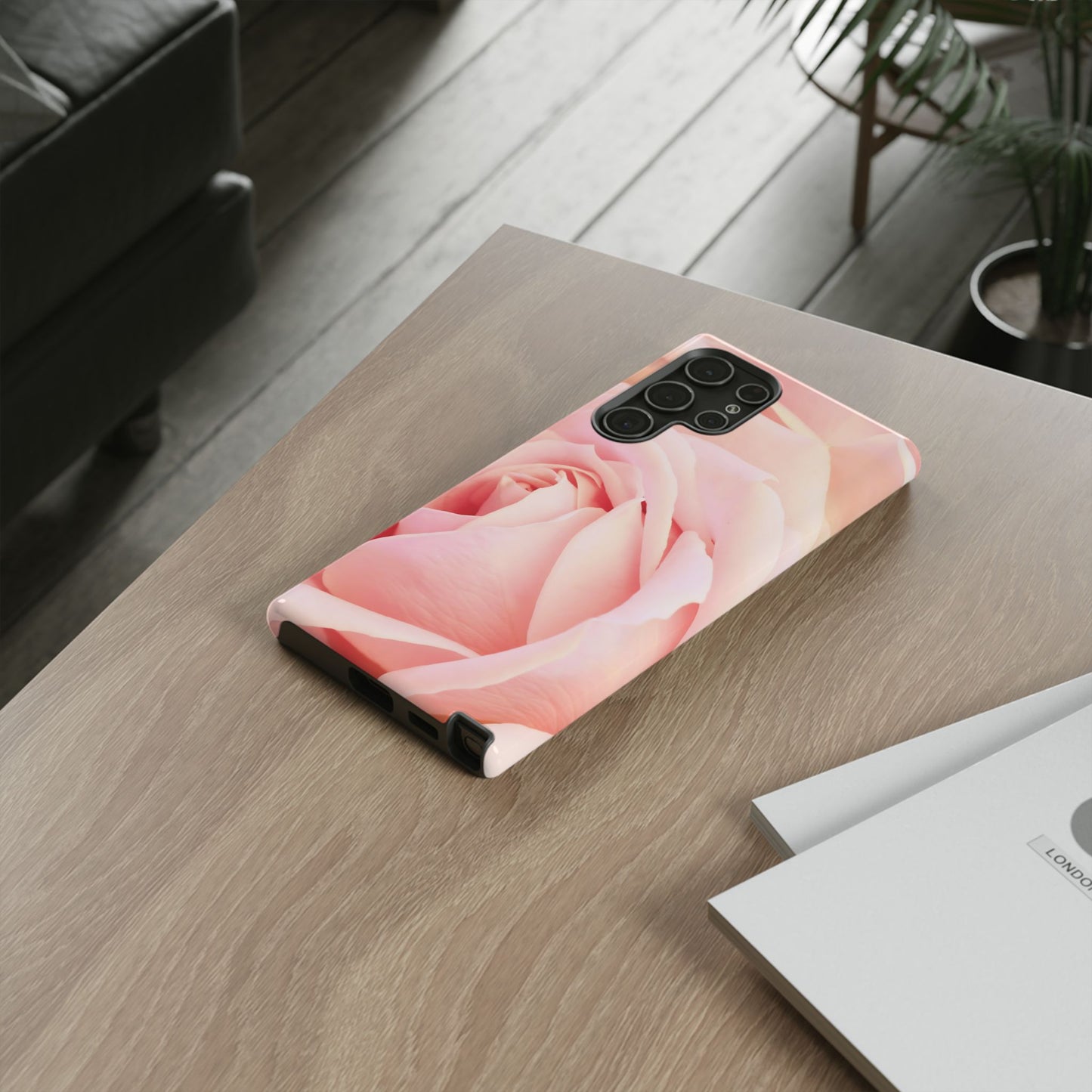 Protective Phone Case – A Mother’s Rose Embrace