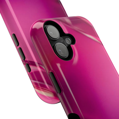 Impact-Resistant Phone Case – Magenta Motion