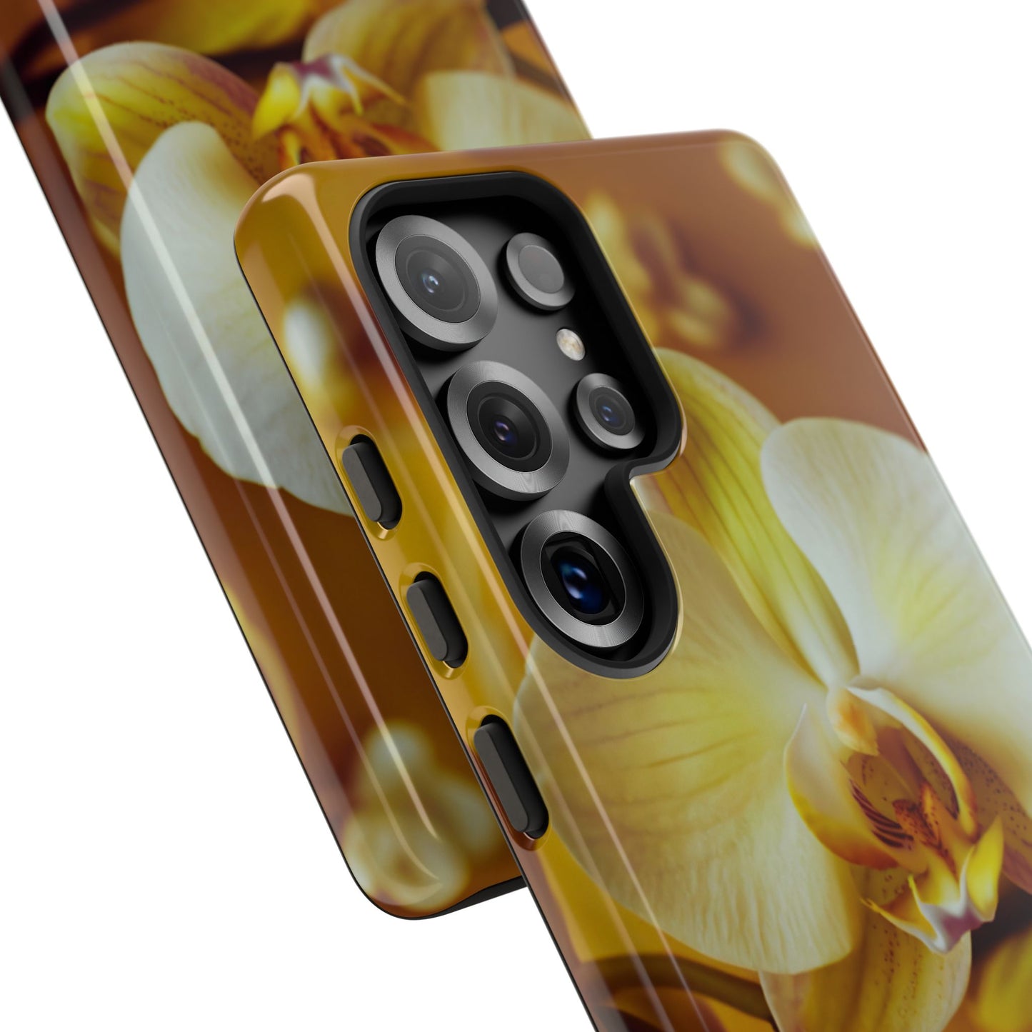 Protective Phone Case – Amber Orchid