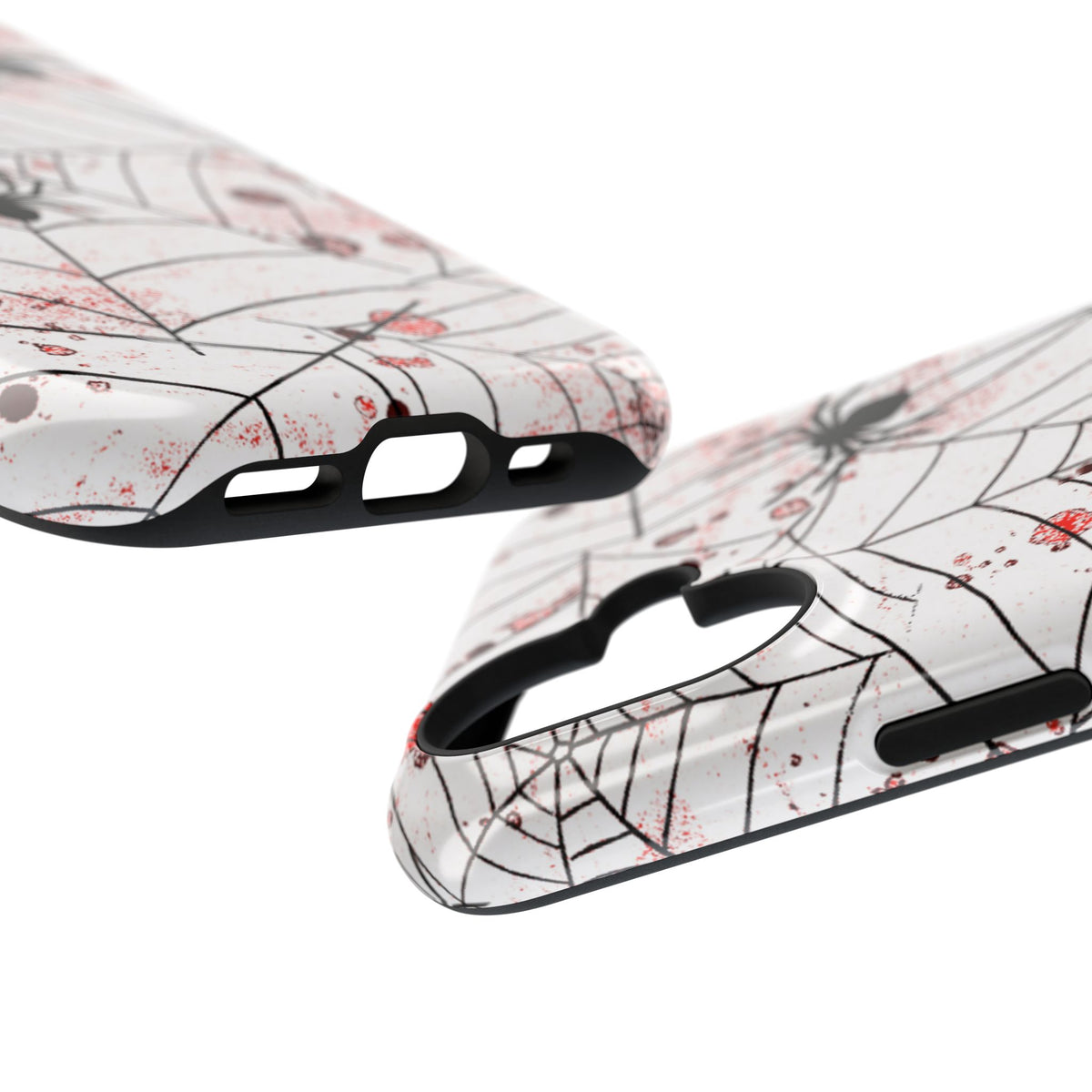 Impact-Resistant Phone Case – Blood Web