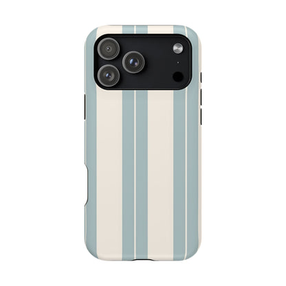 Impact-Resistant Phone Case – Coastal Stripe