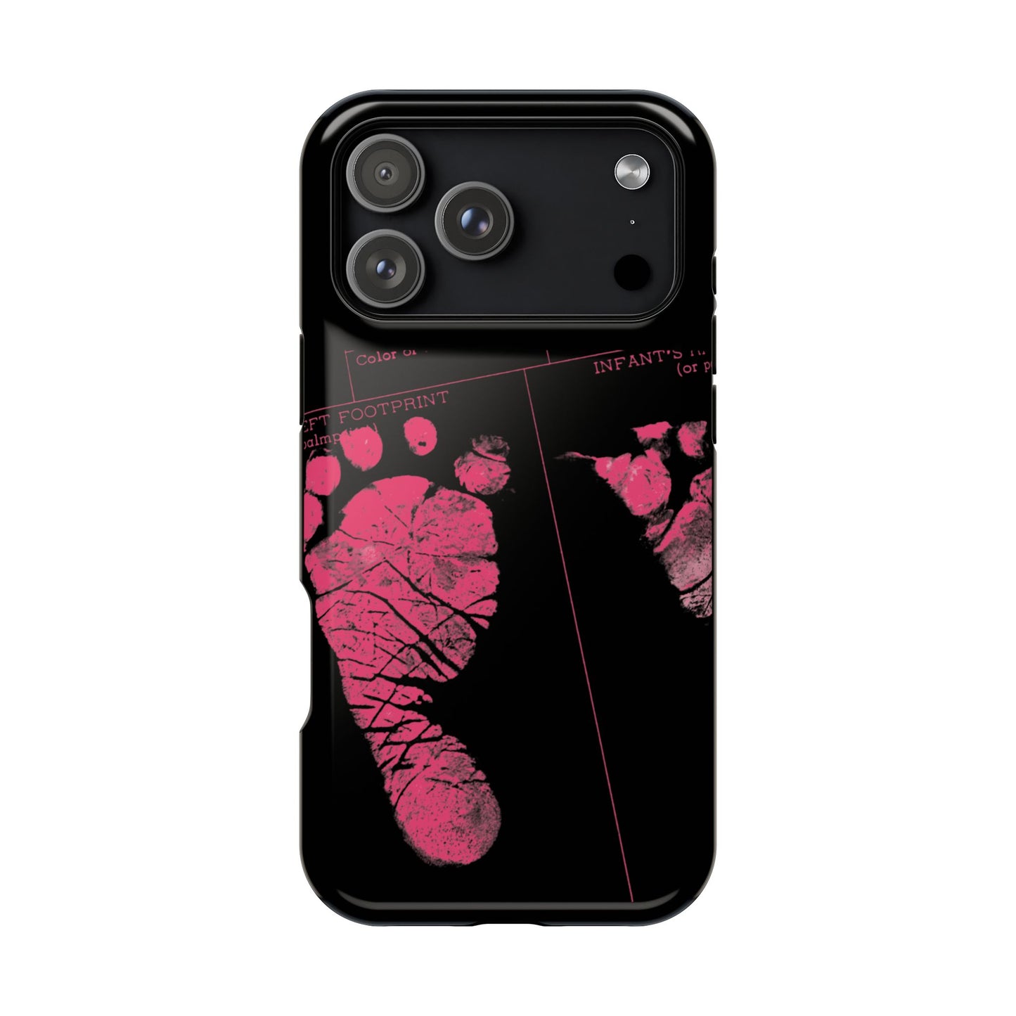 Wireless-Charging Compatible Case – Mom’s Little Pink Footprints
