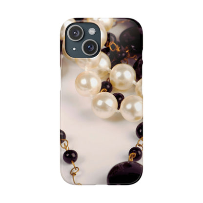 Snap Phone Case – Noir Pearl