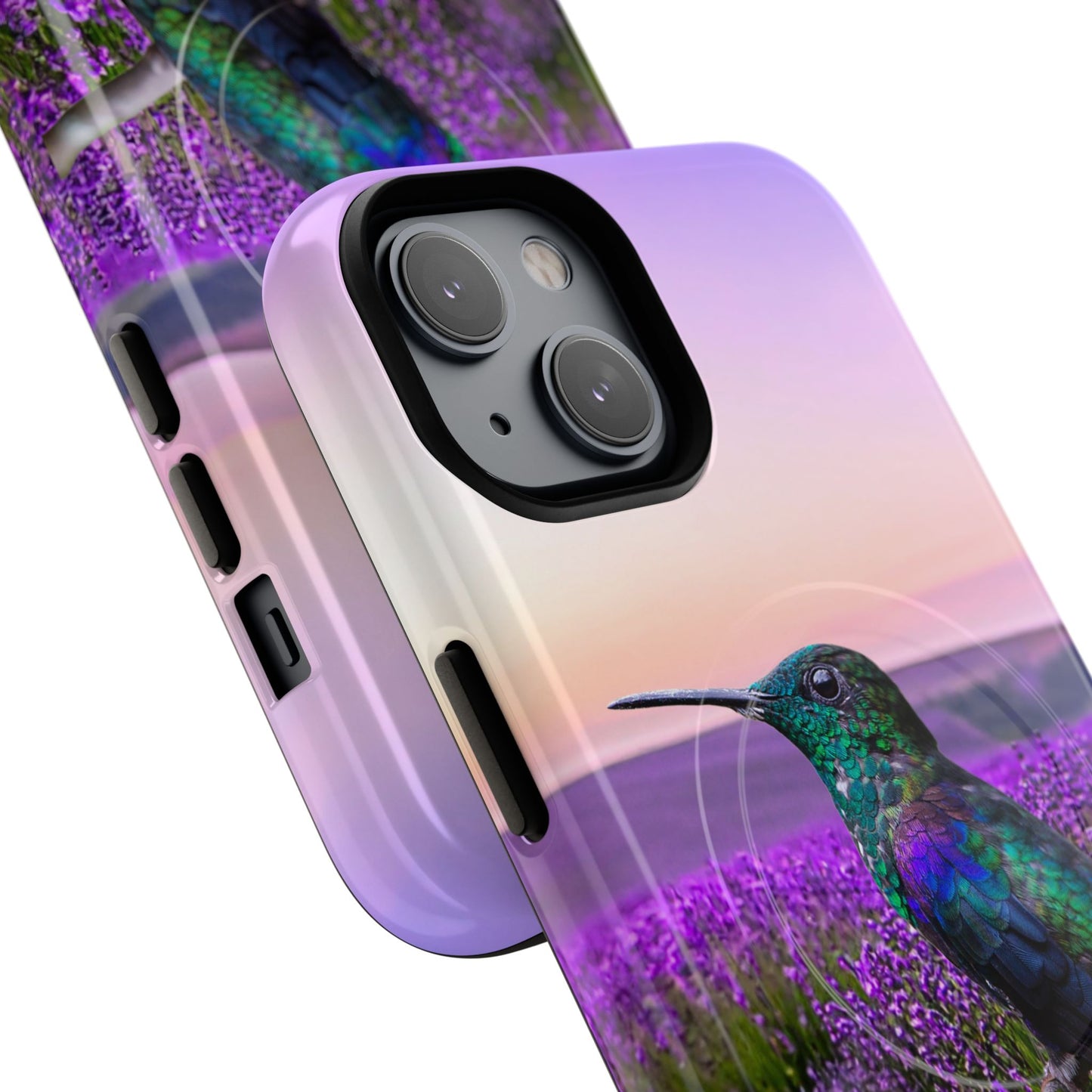 Protective Magnetic Phone Case – Hummingbird Reverie