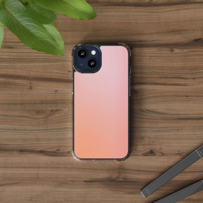 Clear Phone Case – Peachy Calm