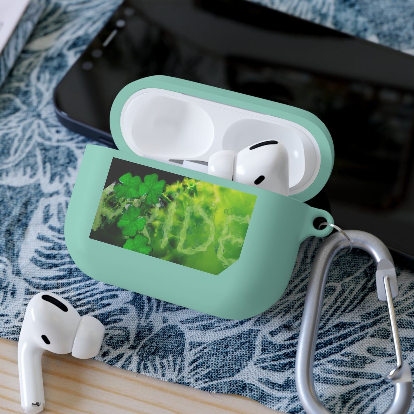 Wireless Earbud Case Cover – Lucky Clover Smoke