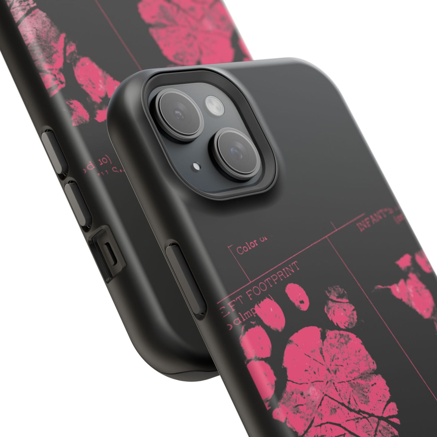 Wireless-Charging Compatible Case – Mom’s Little Pink Footprints