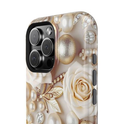 Impact-Resistant Phone Case – Ivory Opulence