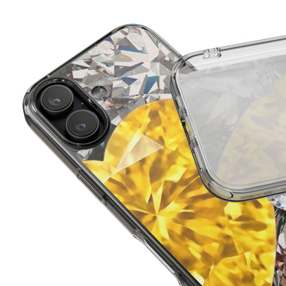 Clear Phone Case – Heart of Gold