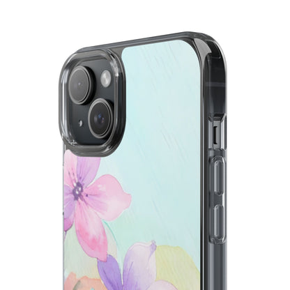 Clear Phone Case – Water Petal