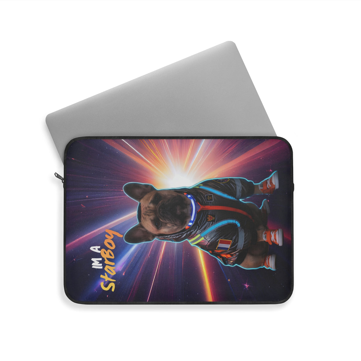 Slim Neoprene Laptop Sleeve – Astro Pup