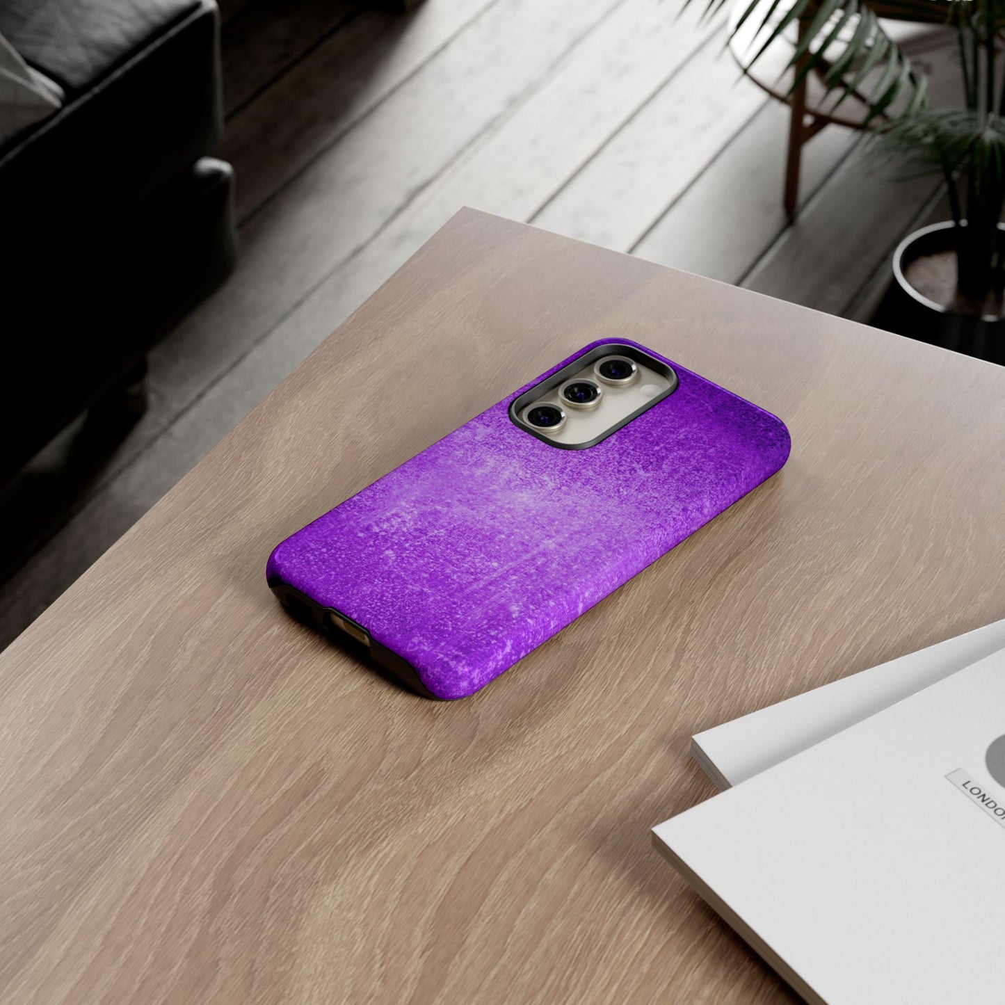 Protective Phone Case – Violet Voltage