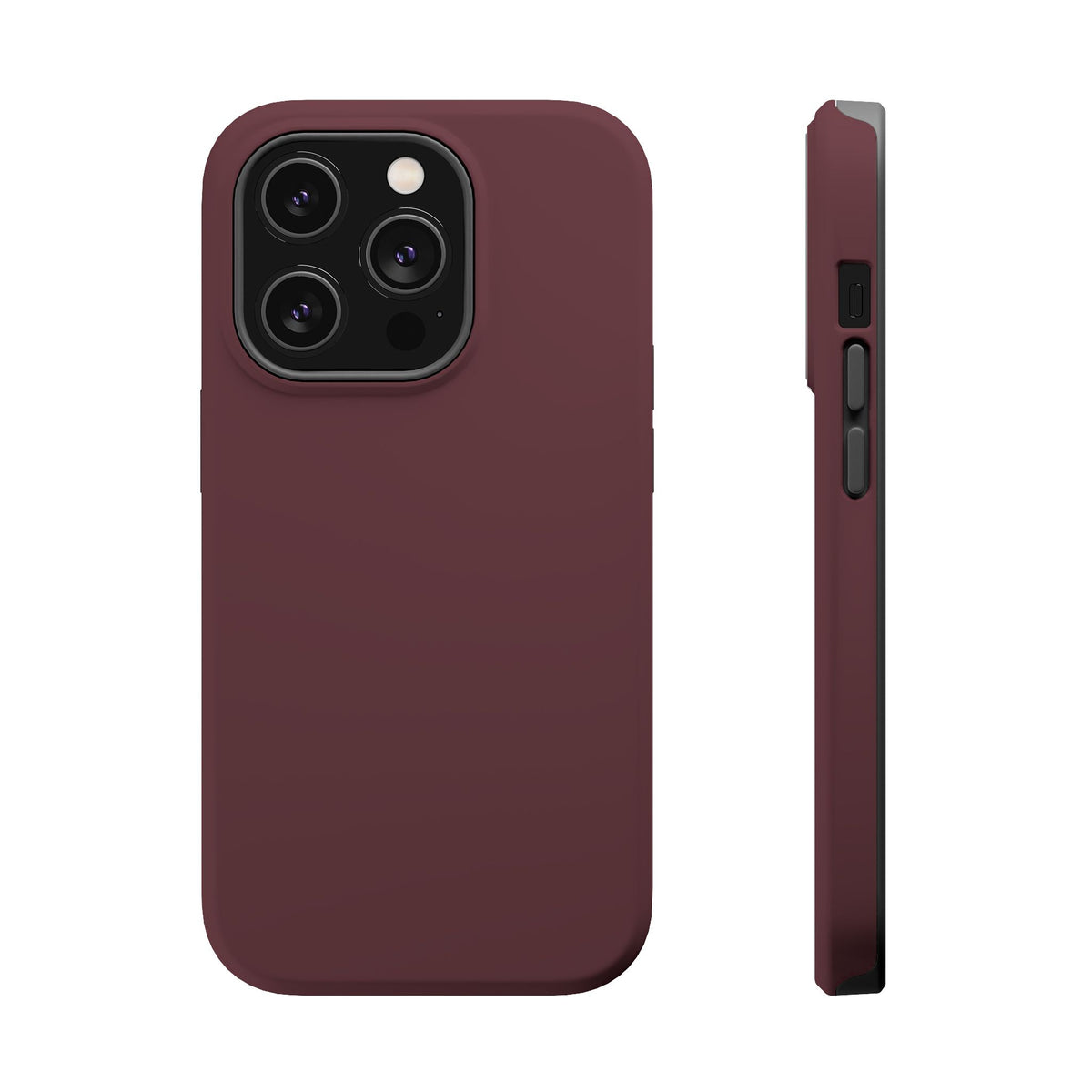Wireless-Charging Compatible Case – Mulled Wine – Compatible with iPhone 13–17 & Samsung Galaxy S25–S26 Series