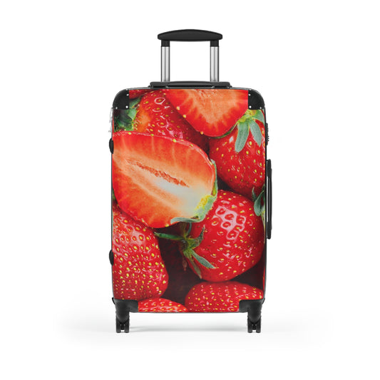 Hardshell Suitcase – Strawberry Sweet