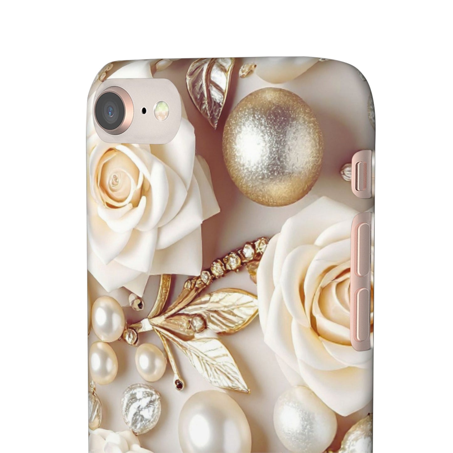 Snap Phone Case – Ivory Opulence
