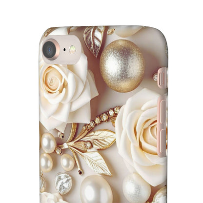 Snap Phone Case – Ivory Opulence