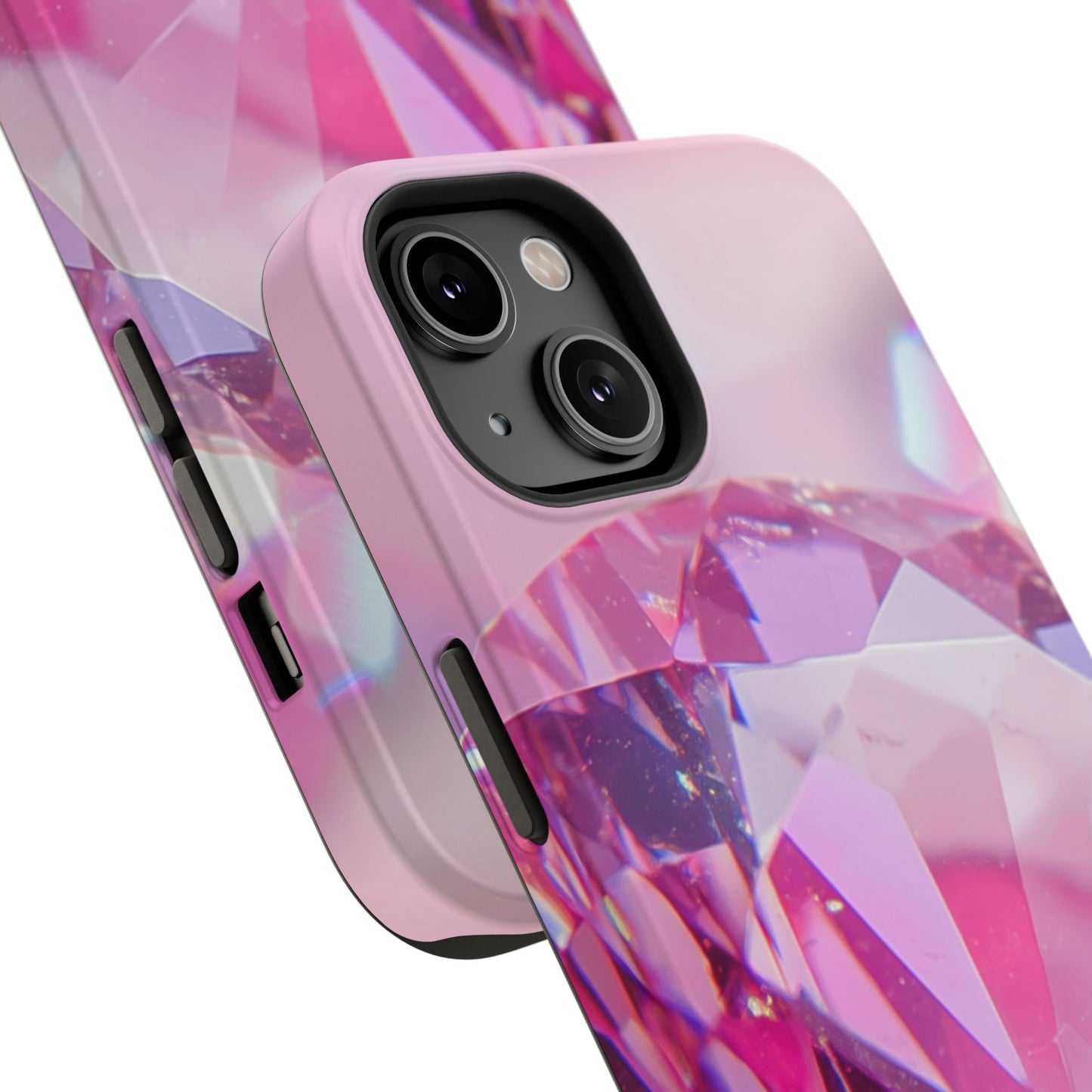 Impact-Resistant Phone Case – Pink Ice