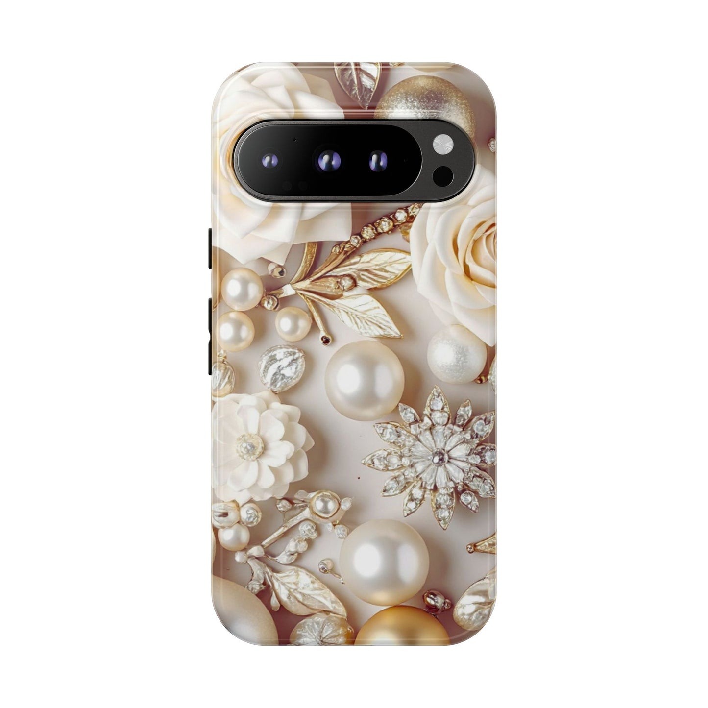 Protective Phone Case – Ivory Opulence