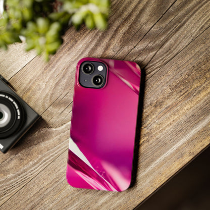 Slim Phone Case – Magenta Motion